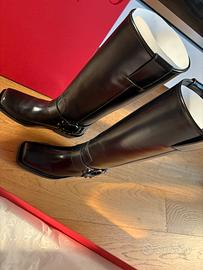 Stivali Biker Rockstud Valentino Garavani Nuovi