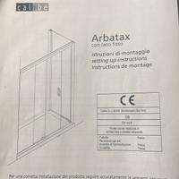 Box doccia Calibe mod. Arbatax