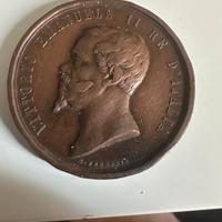 Medaglia commemorativa Vittorio Emanuele IIIAncona