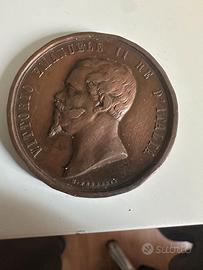 Medaglia commemorativa Vittorio Emanuele IIIAncona