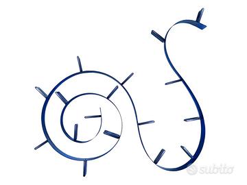 Perfetta libreria Book Worm Kartell Blu Cobalto