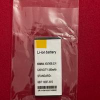 Batteria per mini telefono BM10 BM70 ecc