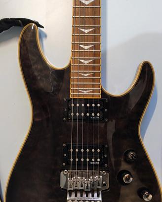 🟡Schecter Omen FR Extreme Diamond Serie,con borsa