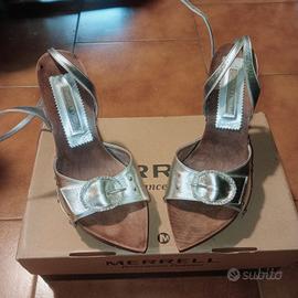 Scarpe eleganti da donna ENRICO LUGANI col argento