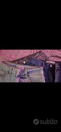 Set tre pantaloncini a vita alta