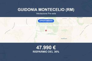 Immobile in asta di 55 m² a Guidonia Montecelio