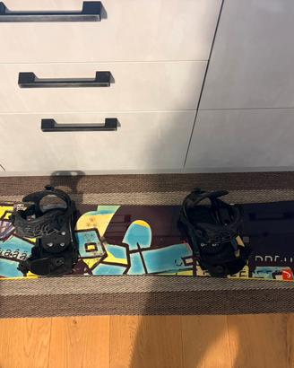 Tavola Snowboard Head cm 153 + Attacchi Head 39/42