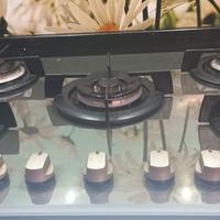 piano cottura gas 5 fuochi