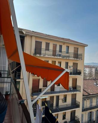 Tenda in pvc da terrazzo a caduta verticale