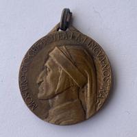 Medaglia firenze Dante Alighieri 1921