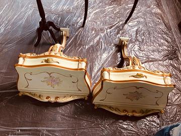 LETTO MATRIMONIALE COMPLETO DI COMODINI