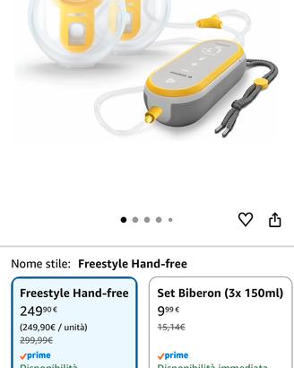 Medela tiralatte Freestyle