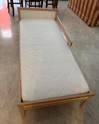 letto ikea sniglar completo di materasso