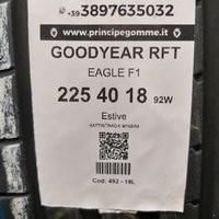2 gomme 225 40 18 goodyear rft A492