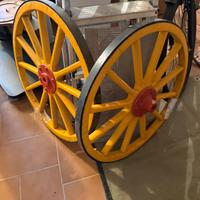 2 Ruote di carro antiche