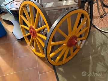 2 Ruote di carro antiche