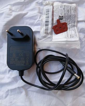 alimentatore e 8 pastiglie freni bodywel 36v