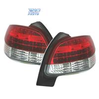 FANALI PEUGEOT 206 98-09 LED ROSSO CROMATO