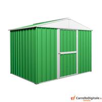 Box baracca lamiera Acciaio 275x175cm verde chiaro