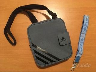 Adidas tracolla organizer e portachiavi