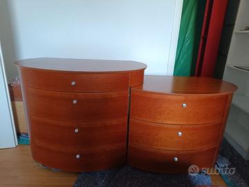 Set Camera da Letto : Comò Grande e due comodini 