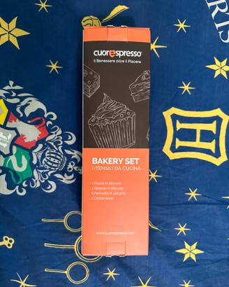 Cuorespresso Bakery Set Utensili Cucina Silicone