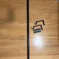 Bastone per tenda nero