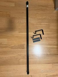 Bastone per tenda nero