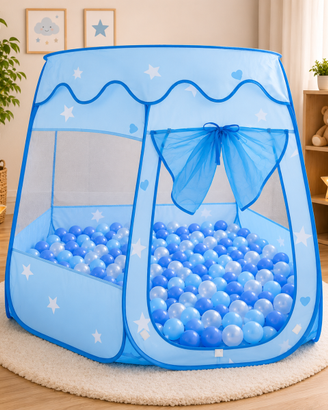 Tenda gioco/piscina con palline