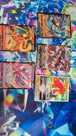 blocco carte pokemon V