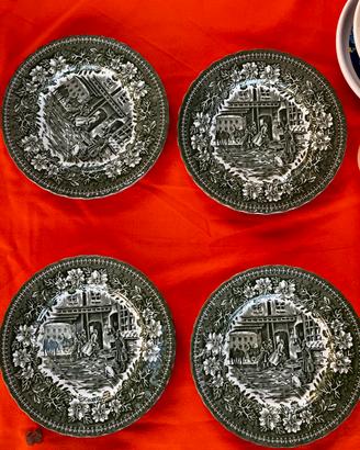4 Piattini Royal Tudor Ware