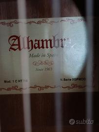 Chitarra Alhambra 1C 7/8 COMODISSIMA