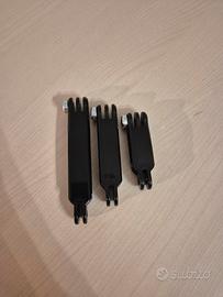 Prolunghe Supporto GoPro Action Cam Set 3 Pezzi