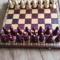 scacchi artigianali in legno