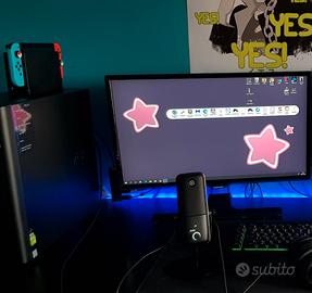 Monitor TV Samsung FHD 24" T24E390 con telecomando