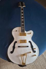 Harley benton BigTone White + Custodia
