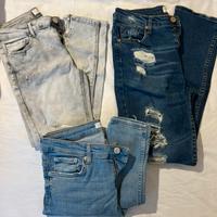 Jeans strappati skinny