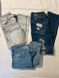 Jeans strappati skinny