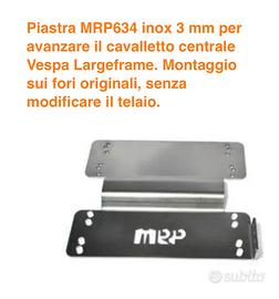 Piastra MRP in acciaio per Vespa
