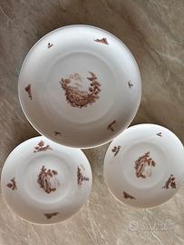 Set piatti bavaria elfenbein porzellan