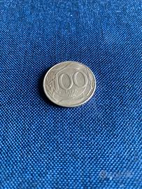 monete da 100 lire del 1996 -1998 taglio medio