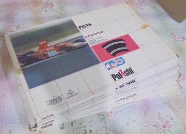 Materiale Polistil pista elettrica 1\32 anni 70