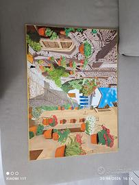 Quadro dipinto a mano