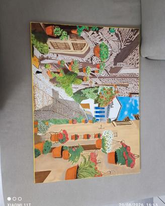 Quadro dipinto a mano