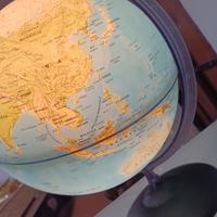 Lampada mappamondo