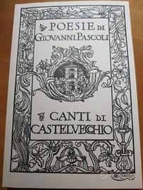 libro CANTI DI CASTELVECCHIO