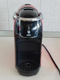 Break cf67 macchina espresso a capsule rossa e ner