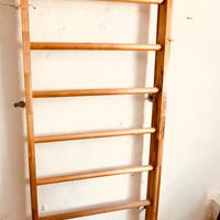 Spalliera per ginnastica in legno