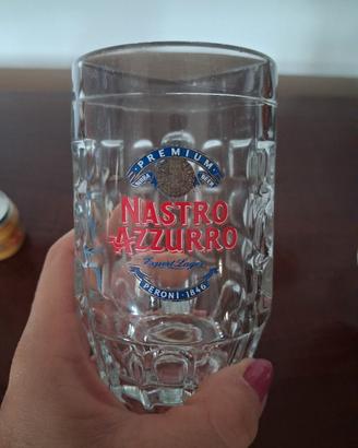 boccale birra 0.33 nastro azzurro 