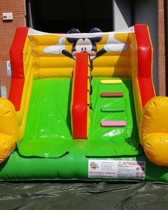 Scivolo gonfiabile per interni - giochi ludoteca